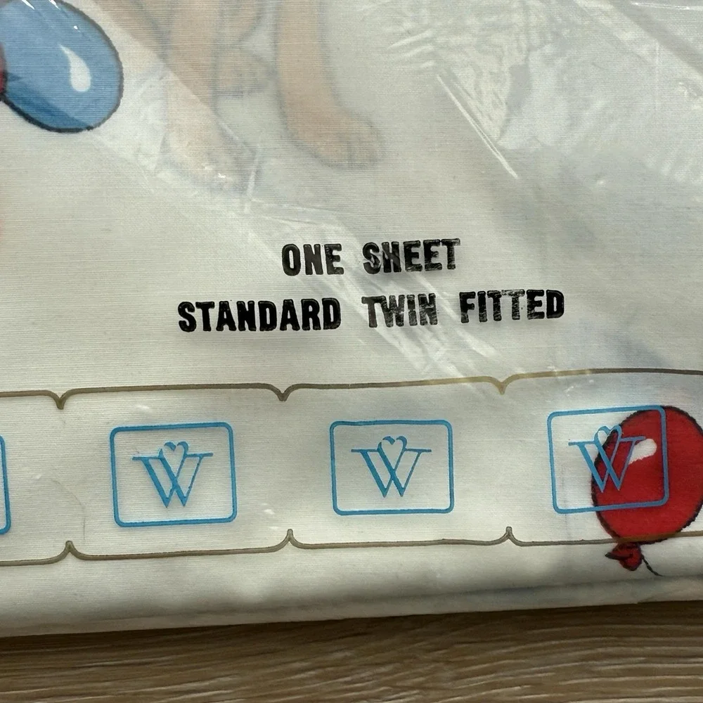 Wamsutta Ultracale VINTAGE Mickey‎ & His Friends Twin Flat And Fitted NEW In Pkg